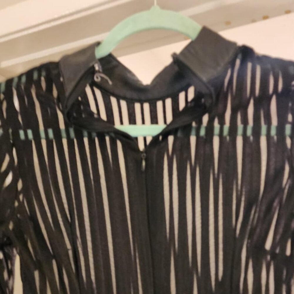 Women's Casual Black Sheer Jumpsuit